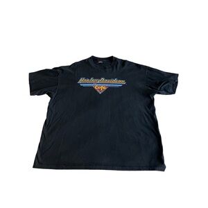 Vintage Harley Davidson New York Cafe T-shirt Size 2X